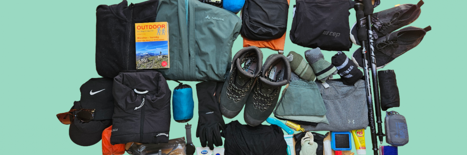 Packliste Alpenüberquerung