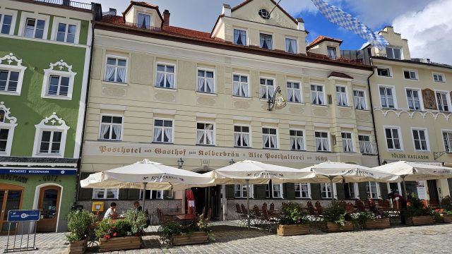 Posthotel Kolberbräu an der Marktstraße in Bad Tölz